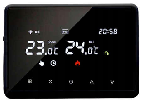 kocioł dwufunkcyjny Heverson 6 kW efektywne ekologiczne ogrzewanie domu, energooszczędny system 6 kW, nowoczesny kocioł do centralnego ogrzewania i ciepłej wody 6 kW, dwufunkcyjny system do domu, ogrzewanie Heverson 6 kW, zestaw montażowy do kotła 6 kW