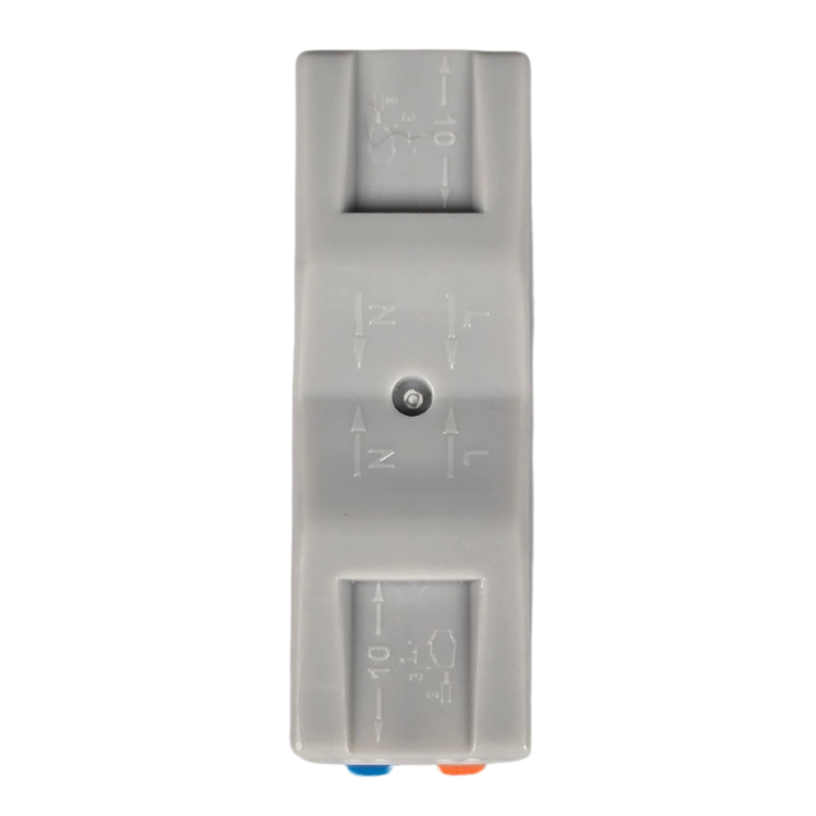 Szybkozłączka elektryczna TAC SPL2C 2-torowa – kompaktowa zaciskowa złączka instalacyjna do przewodów jednodrutowych i elastycznych, zapewniająca bezpieczne i trwałe połączenia kabli, nowoczesna alternatywa dla tradycyjnych kostek elektrycznych.