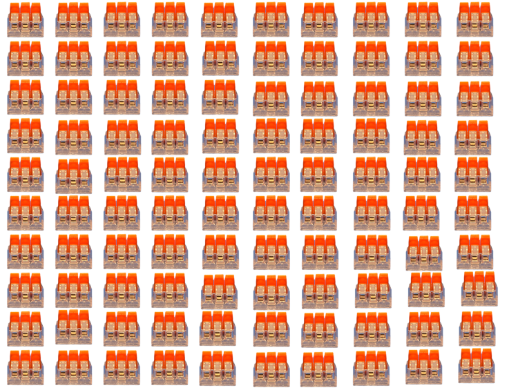 Szybkozłączka elektryczna TAC PCT222-413 3-TOROWA – kompaktowa przelotowa złączka instalacyjna do przewodów jednodrutowych i elastycznych, zapewnia bezpieczne i trwałe połączenia kabli, nowoczesna alternatywa dla tradycyjnych kostek elektrycznych.