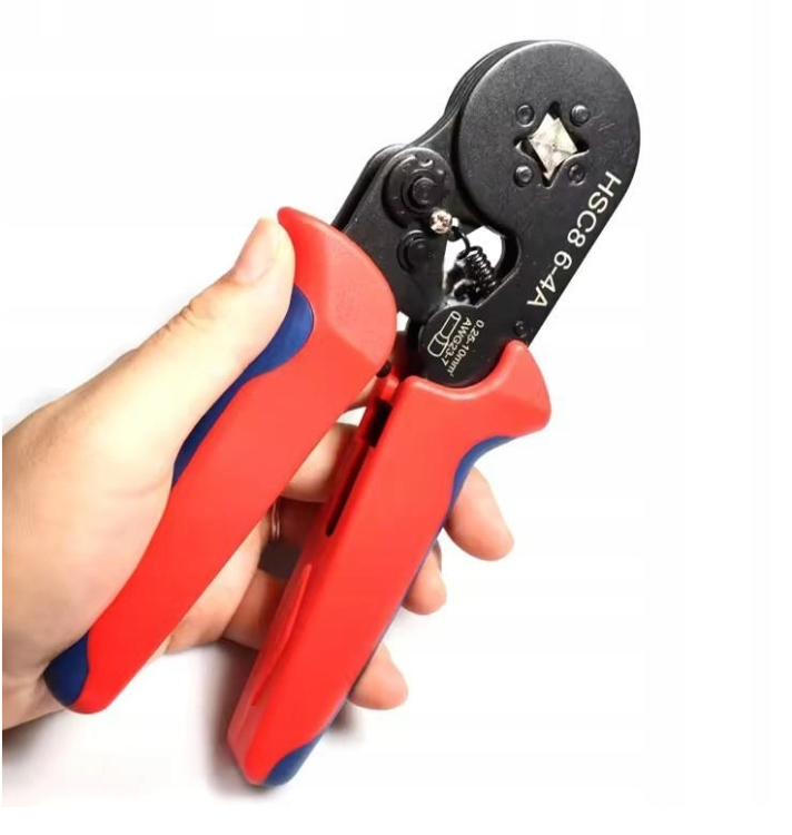 Zaciskarka do tulejek i konektorów kabli – praska ręczna + zestaw 1200 szt. Narzędzie do precyzyjnego zaciskania przewodów jedno- i wielodrutowych. Zapewnia trwałe, bezpieczne połączenia. Idealna do instalacji, serwisu i warsztatu.