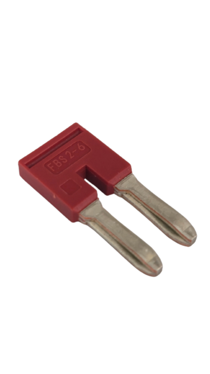 Mostek wtykowy 2-torowy – kompaktowe rozwiązanie do mostkowania obwodów w złączkach i szybkozłączkach elektrycznych. Zapewnia szybkie, bezpieczne i trwałe połączenia oraz porządek w instalacji, stanowiąc alternatywę dla mostkowania przewodami.