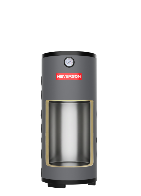 Zbiornik buforowy bez wężownicy 100L – bufor ciepła do instalacji grzewczych, wysoka jakość wykonania, energooszczędny zbiornik akumulacyjny, pionowy zbiornik buforowy 100 litrów.