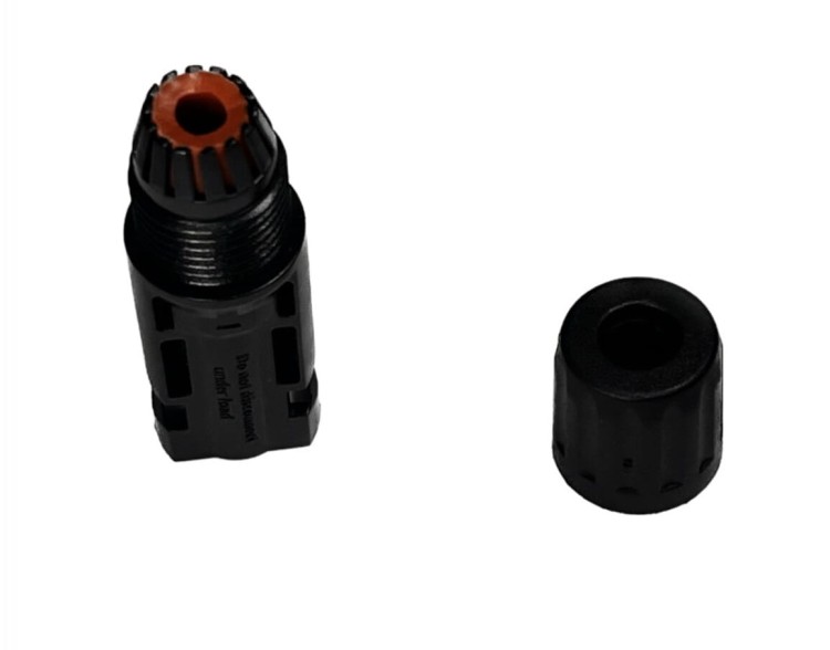 szybkozłączka elektryczna/ konektor tac mc4 solarny szeregowy – profesjonalna złączka pv do kabli solarnych, wodoodporna i odporna na uv, bezpieczne połączenia paneli w stringach, alternatywa dla tradycyjnych złączy.