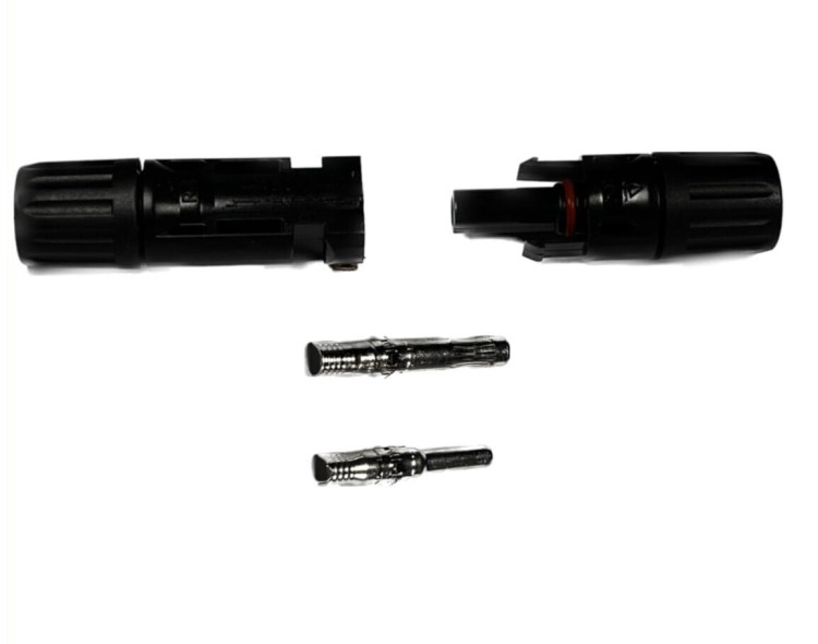 szybkozłączka elektryczna/ konektor tac mc4 solarny szeregowy – profesjonalna złączka pv do kabli solarnych, wodoodporna i odporna na uv, bezpieczne połączenia paneli w stringach, alternatywa dla tradycyjnych złączy.