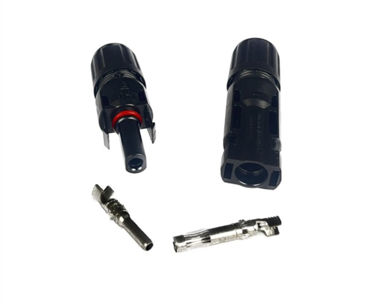 szybkozłączka elektryczna/ konektor tac mc4 solarny szeregowy – profesjonalna złączka pv do kabli solarnych, wodoodporna i odporna na uv, bezpieczne połączenia paneli w stringach, alternatywa dla tradycyjnych złączy.