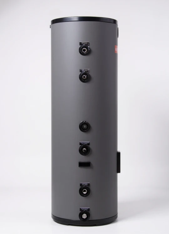 Zasobnik CWU HEVERSON HWT 200L z jedną wężownicą ze stali nierdzewnej – bojler do ciepłej wody użytkowej, wysoka jakość, energooszczędny podgrzewacz wody, zbiornik pionowy 200 litrów