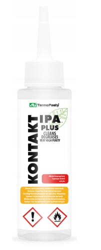 AG TermoPasty Kontakt IPA PLUS 100 ml w oliwiarce – alkohol izopropylowy 99,8% do precyzyjnego czyszczenia elektroniki, płytek PCB, złączy i optyki.